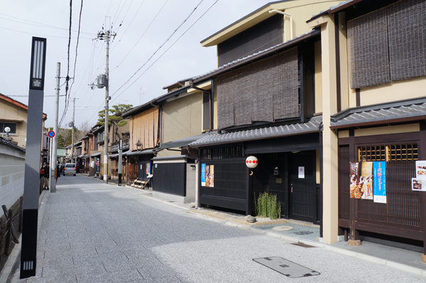 西陣町並み